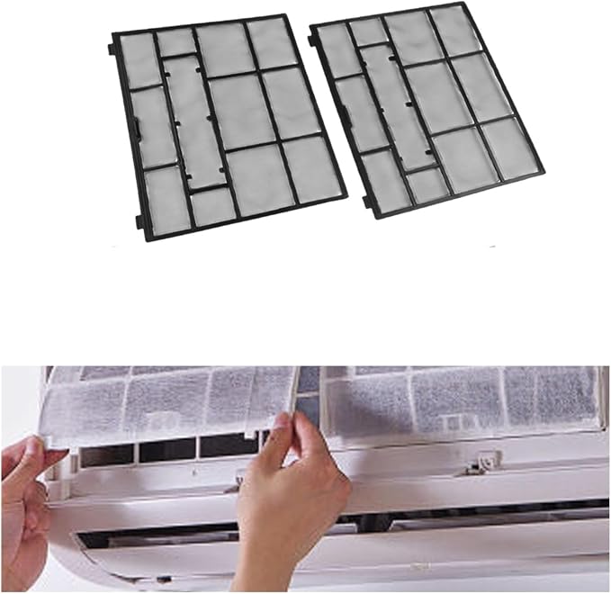Plastic Air Conditioner Filter Mesh Indoor Unit Hanging Dust Screen Household - Image 2