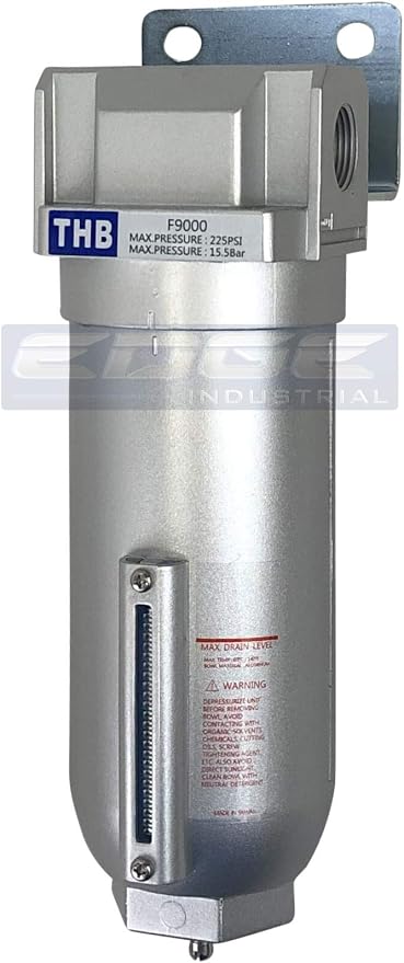HEAVY DUTY INDUSTRIAL RATED HIGH FLOW PARTICULATE FILTER, IN-LINE WATER TRAP - Image 2