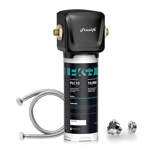 Frizzlife FK99 Under Sink Water Filter System, NSF/ANSI 53&42 Certified by FRIZZLIFE