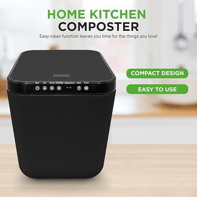 Nutrichef 3L Electric Kitchen Composter - Image 6