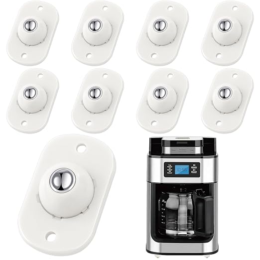 8 Pcs Self Adhesive Caster Wheels, Wheel by Unknown