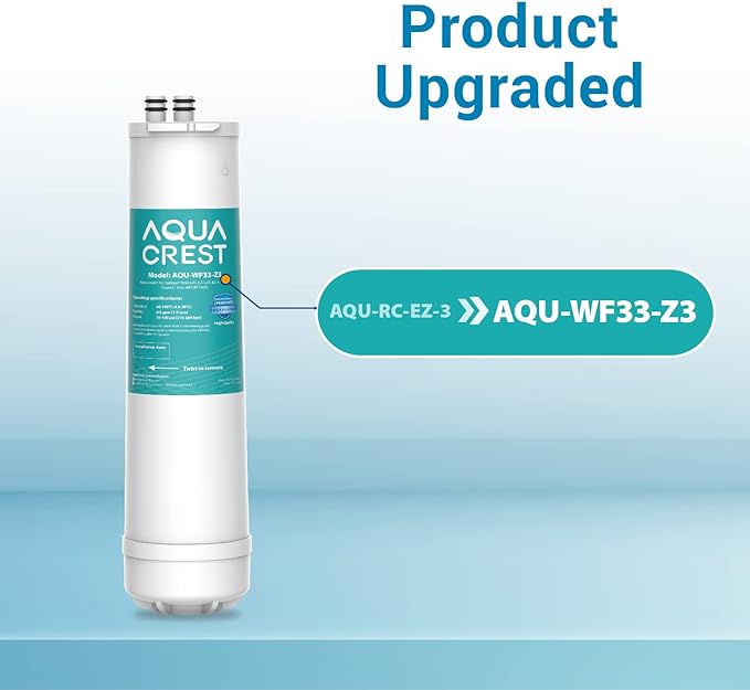 AQUA CREST RC 3 EZ-Change, WFQTC30001/70001 Advanced Water Filter Replacement - Image 2
