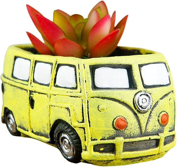 Cute Succulent Plants Planters, Small Planters by Ascrafter