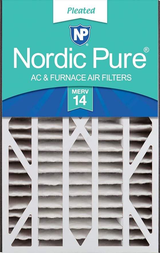 Nordic Pure 16x25x3 MERV 14 Trion Air Bear Cub Replacement 266649-101 Air by NordicPure