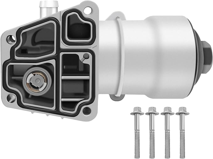 Upgraded Aluminum Oil Filter Housing Assembly Fit - Image 6