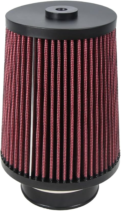2.75 Inch 70 mm High-Flow Air Filter, Reusable Cone Cold Air Intake, High by Kyostar
