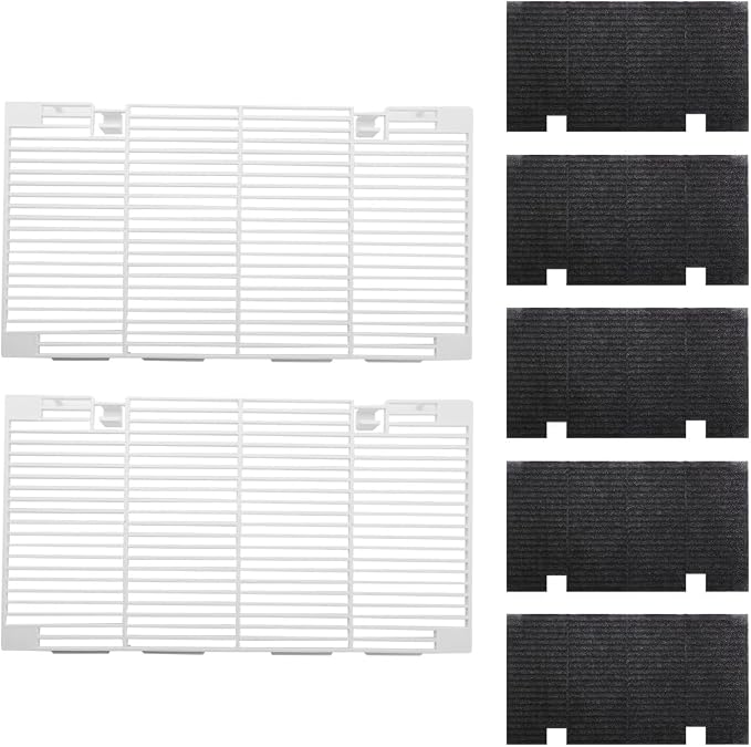 3104928.019 Dometic RV A/C 5 Filters and 2 Grilles, rv ac vent cover | Includes by AutomotiveReplacement