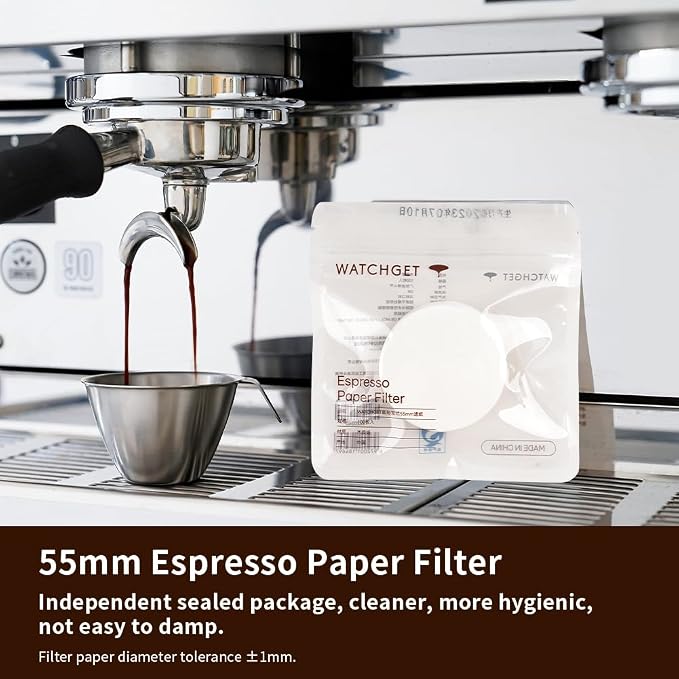 watchget 55mm Espresso Paper Filters - Image 5