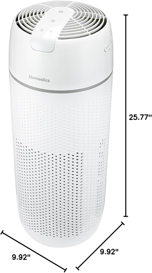 Homedics Air Purifier, 4-in-1 Tower - Image 9