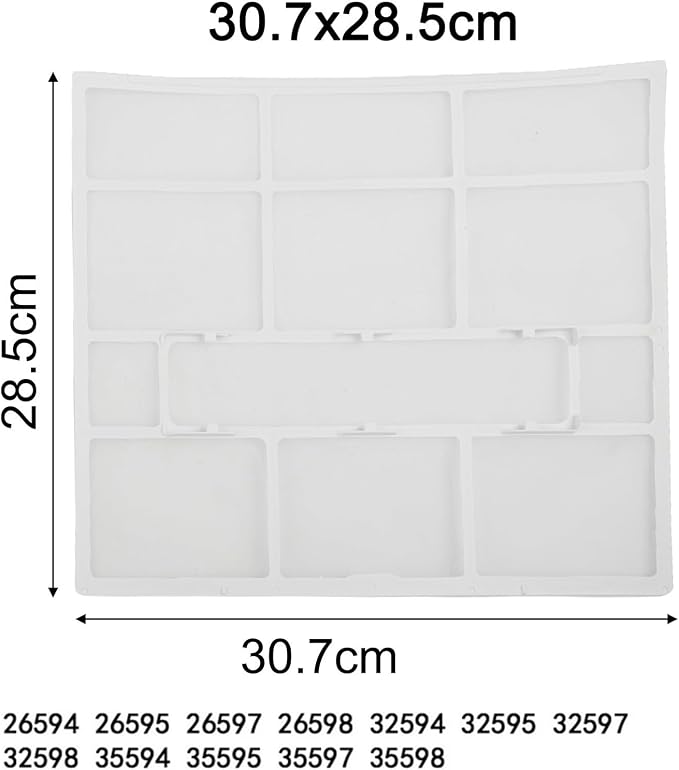 2 Pack Air Conditioner Filter Accessories, Indoor Unit Hanging Dust Screen - Image 2