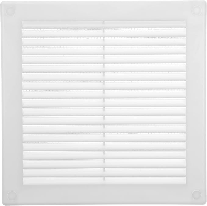 Vent Systems 6" x 6" Inch White Plastic Soffit Vent Cover by VentSystems