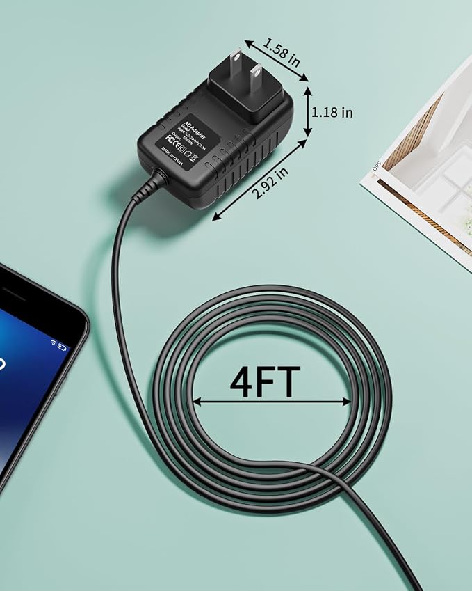 AC DC Adapter Charger Compatible - Image 2