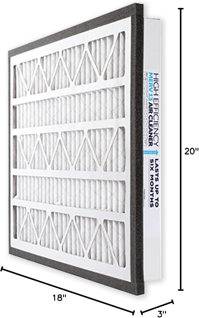 Zephyr 18x20x3 VGF Merv 13 Media Air Cleaner Replacement Filter - Image 6