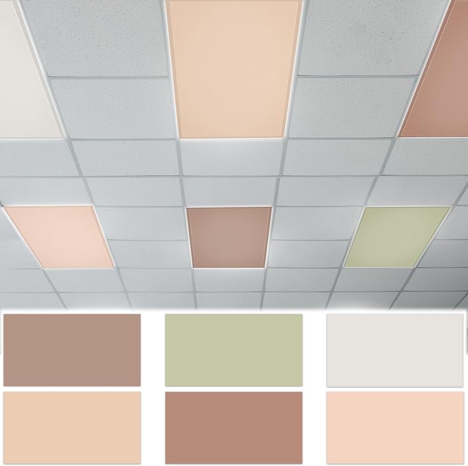 Wiooffen 6 Pcs Fluorescent Light Covers by Wiooffen