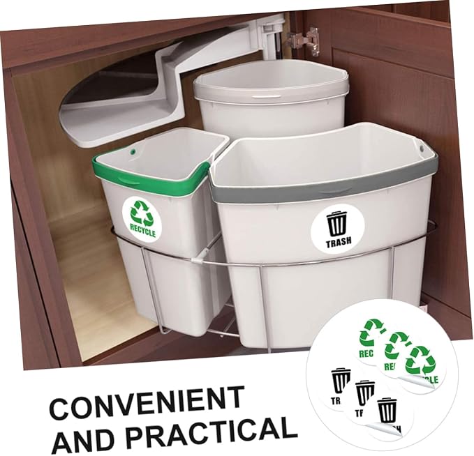 Garbage Classification Labels Self-Adhesive Bin Stickers - Image 4