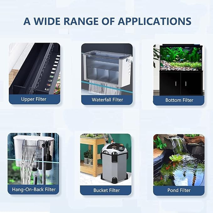 Aquarium Filter Media, Newly Premium 8-Layer Filter Pads - Image 7