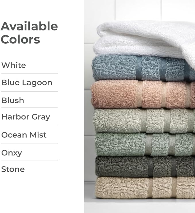 Cariloha Bath Towel | Stone |28"x54" | Turkish Cotton & Viscose Material Blend | Extra Smooth, Odor Resistant and Highly Absorbent