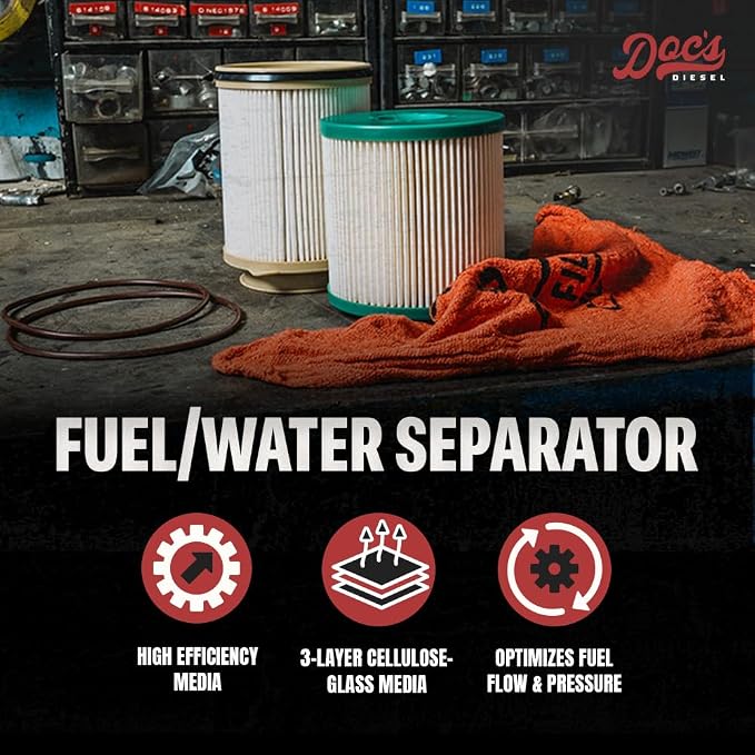 Doc's Diesel Fuel/Water Separator DGF430+DGF401 | Compatible - Image 2