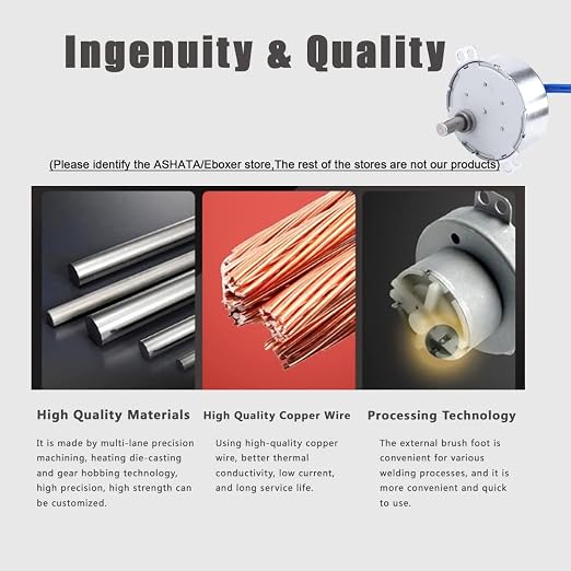 1 Piece 4 Sizes AC 100V-127V 4W 50/60Hz Synchronous Motor - Image 4
