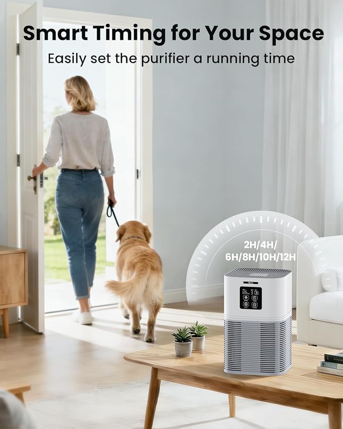 VEWIOR Air Purifiers for Home, Air Purifiers for Large Room up to 1200 sq.ft - Image 8