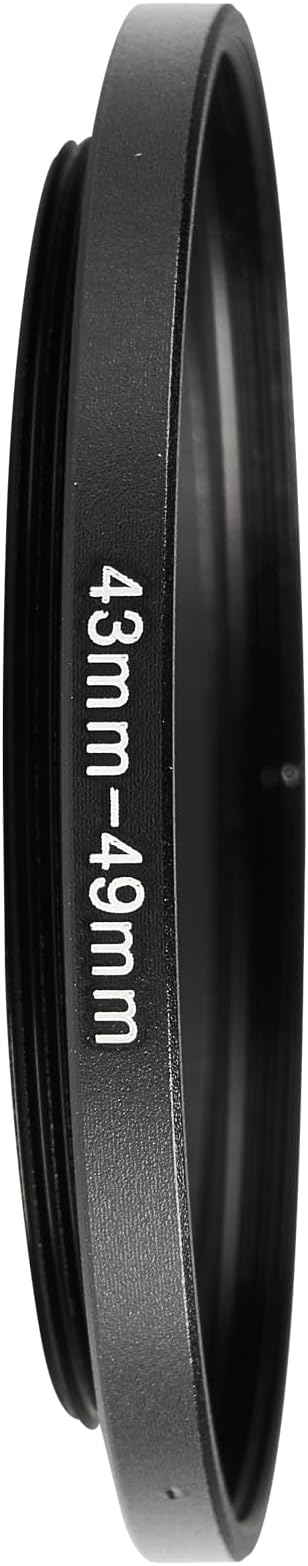 43-49mm Metal Step-Up Ring Adapter Compatible - Image 2