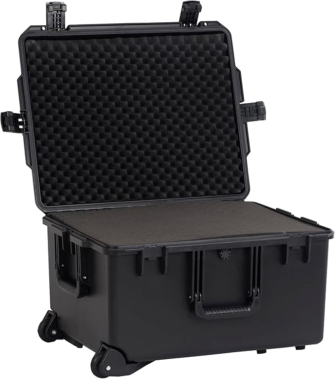 MEIJIA Portable All Weather Waterproof Rolling Hard Camera Case - Image 8