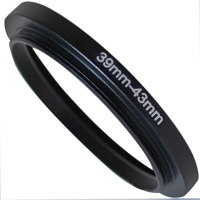 39-43mm Metal Step-Up/Down Ring Adapter Compatible by Unknown
