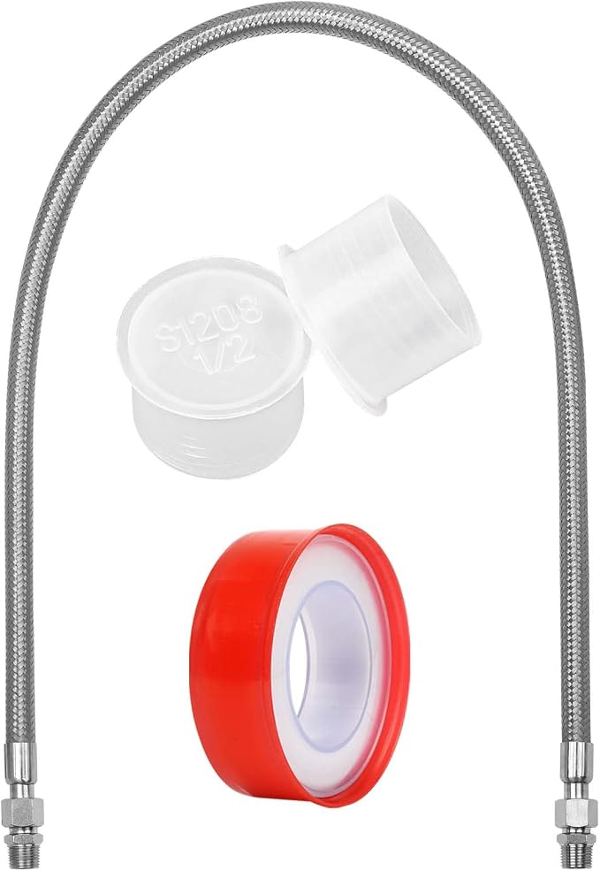 48 Inch 3/4 Inch Industrial Grade Compressor Jumper hose Kit, Air Hose by Unknown