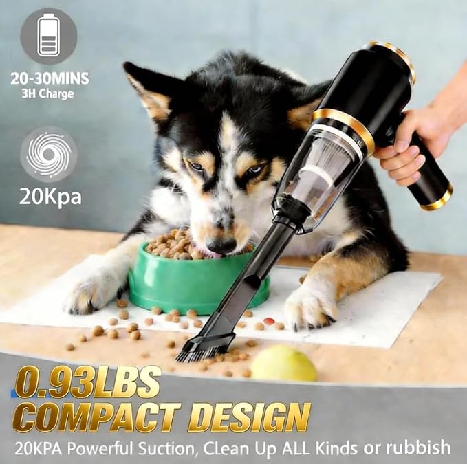 Cozylady Handheld Car Vacuum Portable Cordless, High Power 4 in 1 Vacuum - Image 4