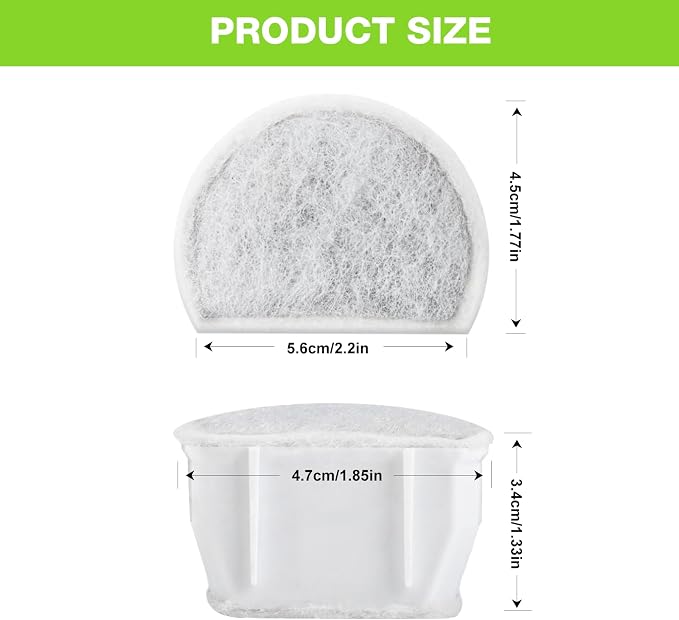 xbbwmrs 15 Count Replacement Carbon Filters Compatible - Image 2