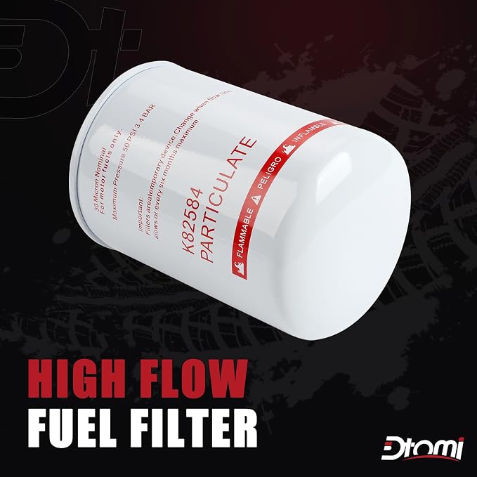 30 Micron Spin-on Fuel Filter Element, 25 GPM Diesel Gasoline Compatible - Image 2