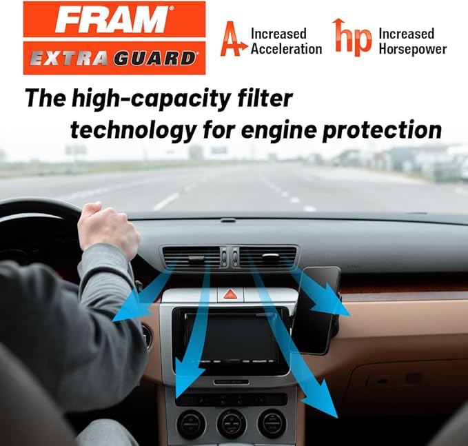 FRAM Extra Guard CA10228 Replacement Engine Air Filter - Image 2
