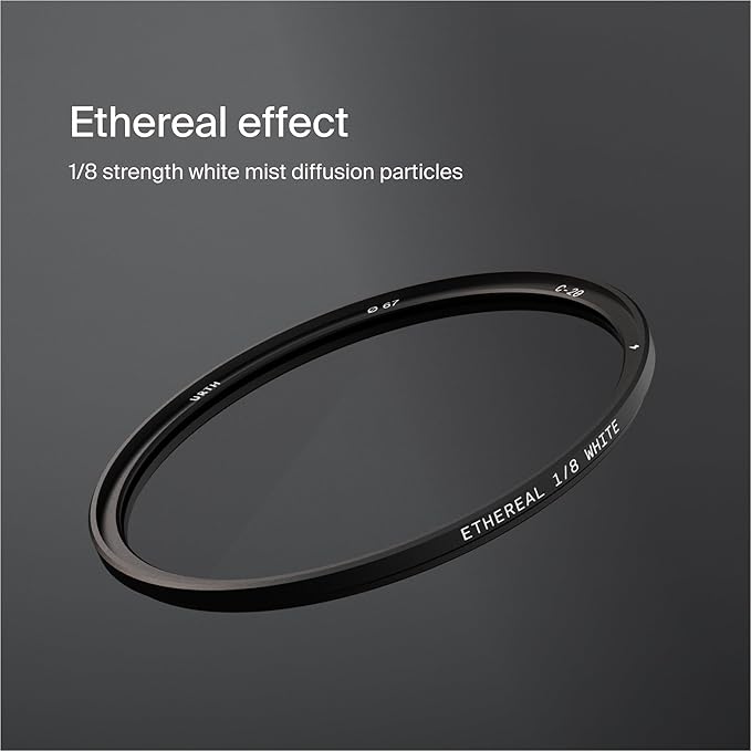 Urth 39mm Magnetic Ethereal White Mist ⅛ Diffusion Lens Filter — Cinematic - Image 2