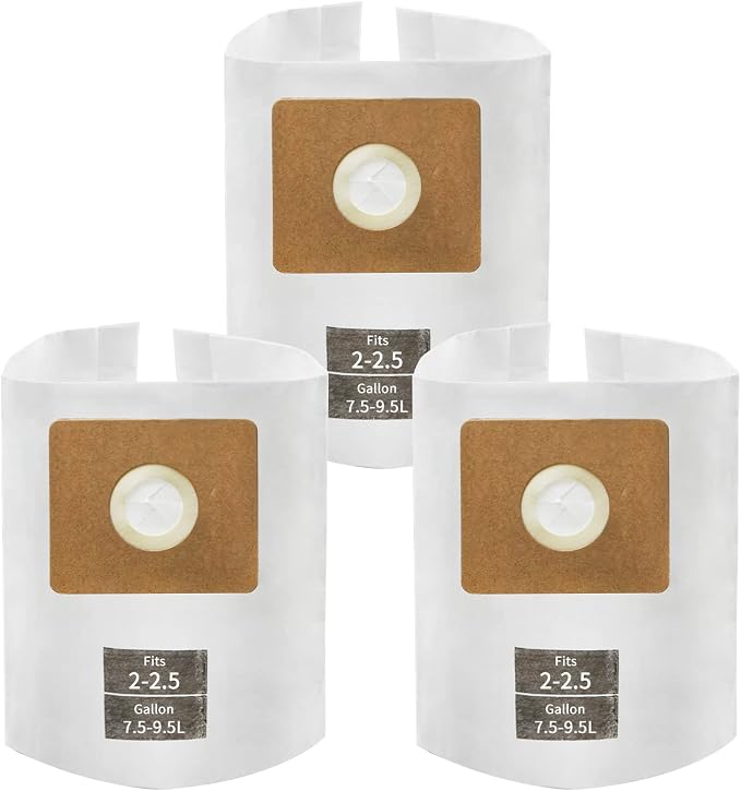 3 PCS Preferential Set 2-2.5 Gallon Vac Bags, Type B 90668 9066800 9066833 by ALYYDBG