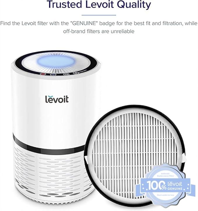 Levoit LV-H132 Air Purifier Genuine Replacement Filter, AHAM VERIFIDE, - Image 5