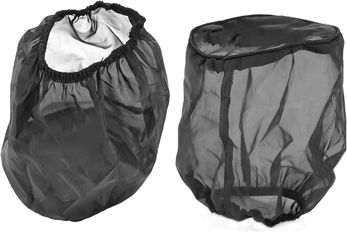 Air Filter Wrap, Universal Car Cold Air Filter Protective Cover Dustproof - Image 5