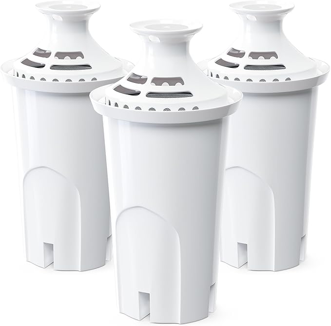 3-Pack Water Filter Replacement Compatible by NUTTUTO