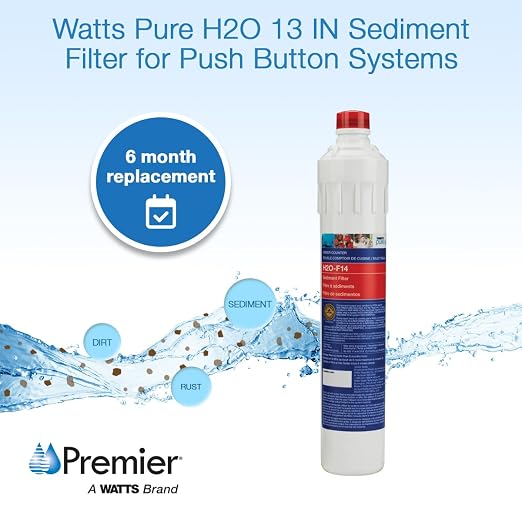 Watts Premier H2O-F14 Pure H2O 5-Micron Sediment Water Filter Replacement - Image 2