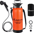 2.1 Gallon/8L Portable Shower–10 Spray Modes, Nylon Insulated Sleeve & No Electric Needed, Beach Shower for Surfing, Camping, Traveling & Hiking, Portable Water Sprayer, Orange