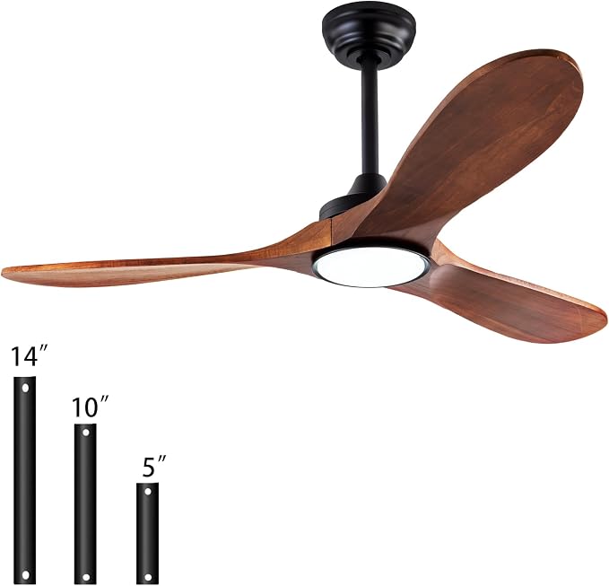 QUTWOB 42" Wood Ceiling Fans - Image 7