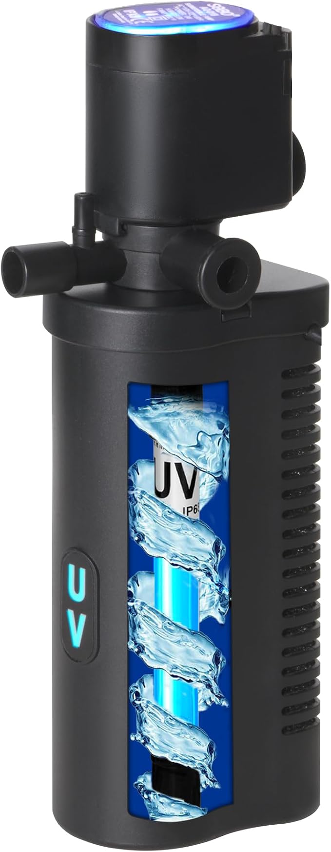 Aquarium U-V Filter 158GPH for 10-45 Gallon Small Betta Fish Turtle Tank - Image 9