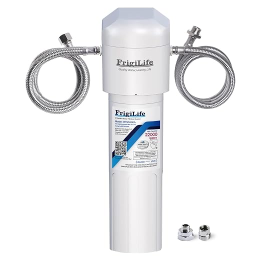 WFS5300A Under Sink Water Filter System, 3 Years, 22000 Gallons, Under Counter by FrigiLife