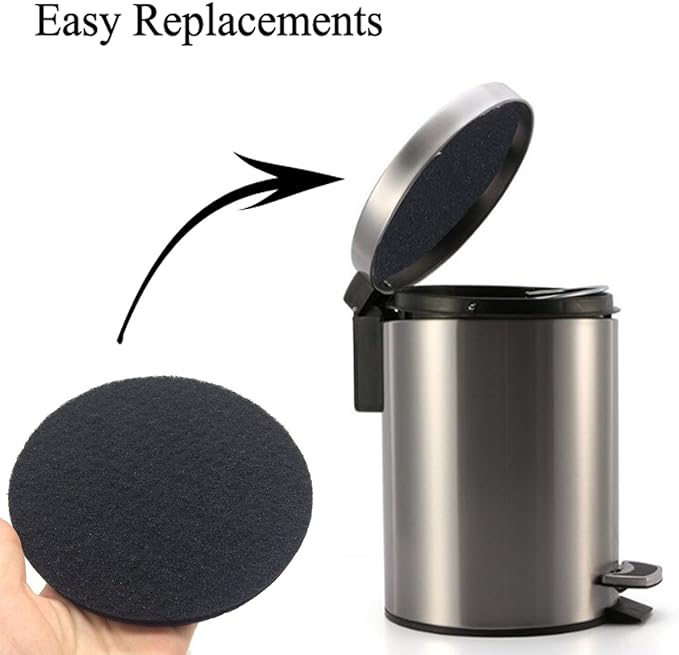 6.7inch Charcoal Filters for Kitchen Compost Bin Pail Replacement Filter - Image 5
