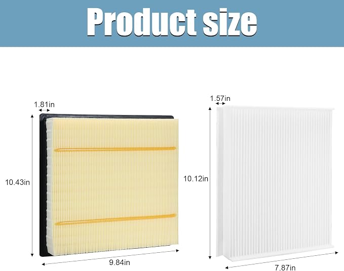 7C3Z-9601-A Engine Filter and FL3Z19N619A Cabin Air Filter Set Replacement - Image 2