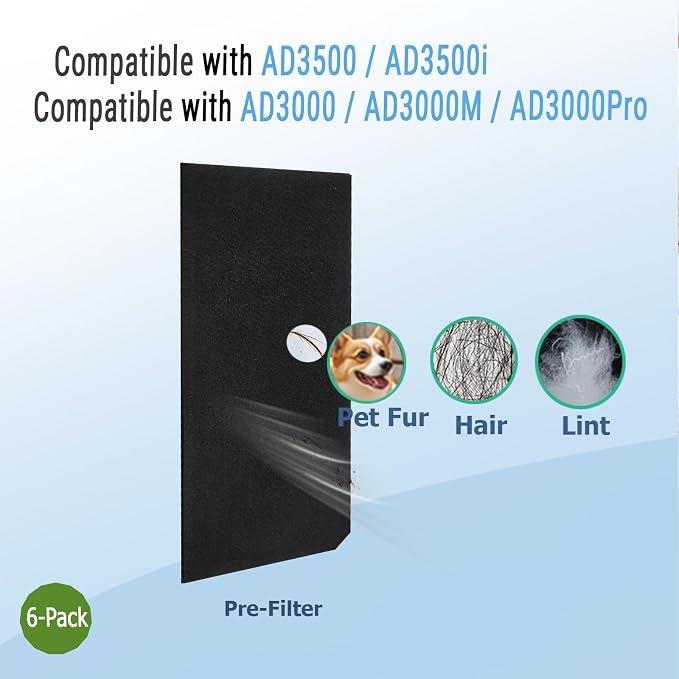 3000 Replacement Pre-Filters Fit - Image 2