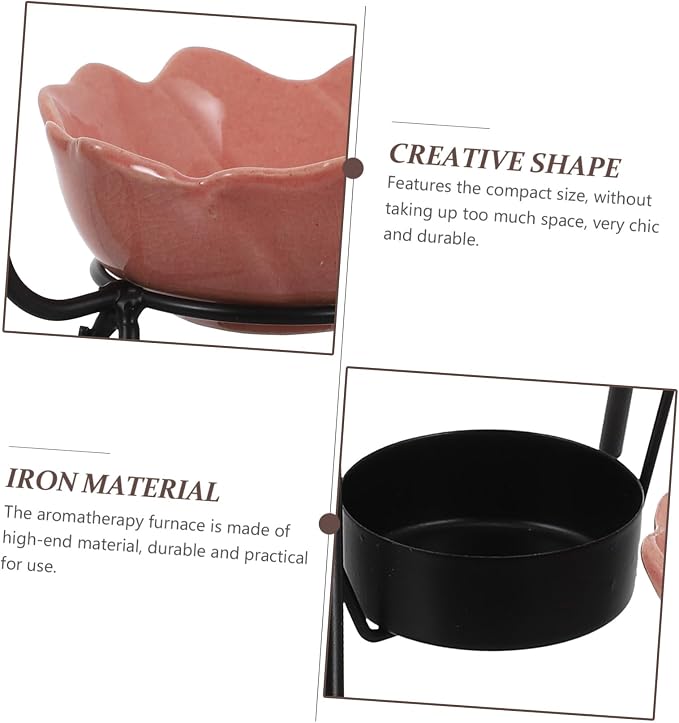 Rose Deer Iron Art Incense Burner - Image 2