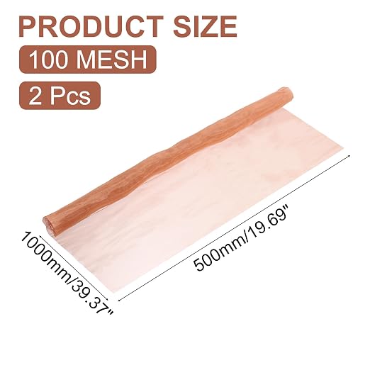 uxcell 2 Pack Copper Mesh - Image 2