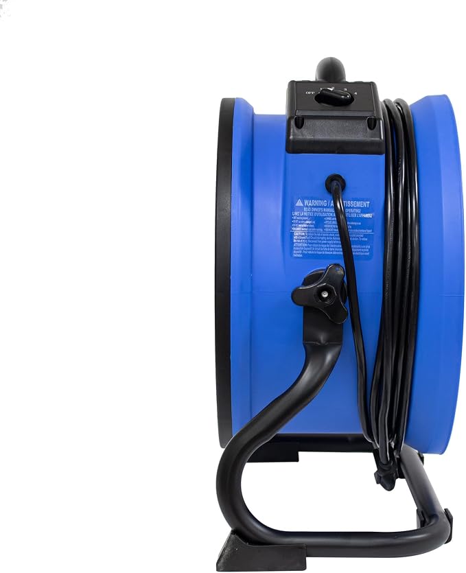 XPower FC-300A 1/4 HP 2100 CFM 14" 4 Speed Multipurpose Pro Air Circulator Fan - Image 5