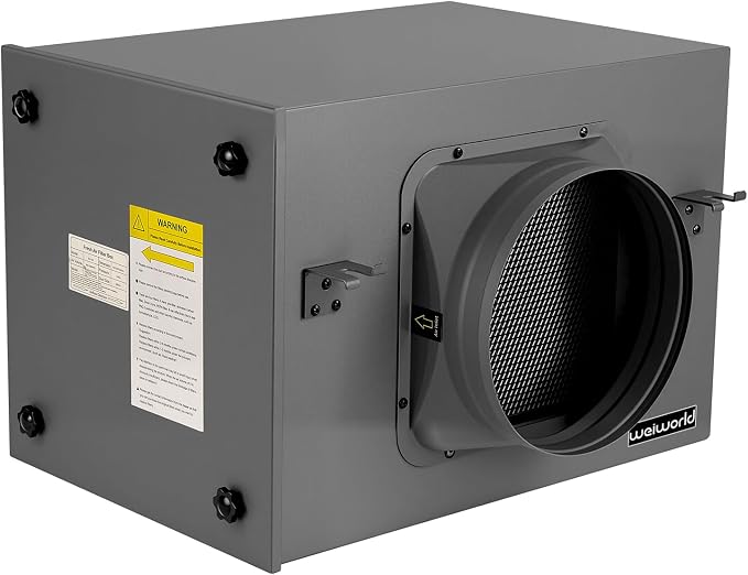Inline Filter Box 8", 3-Layer Air Filtration Box - Image 3