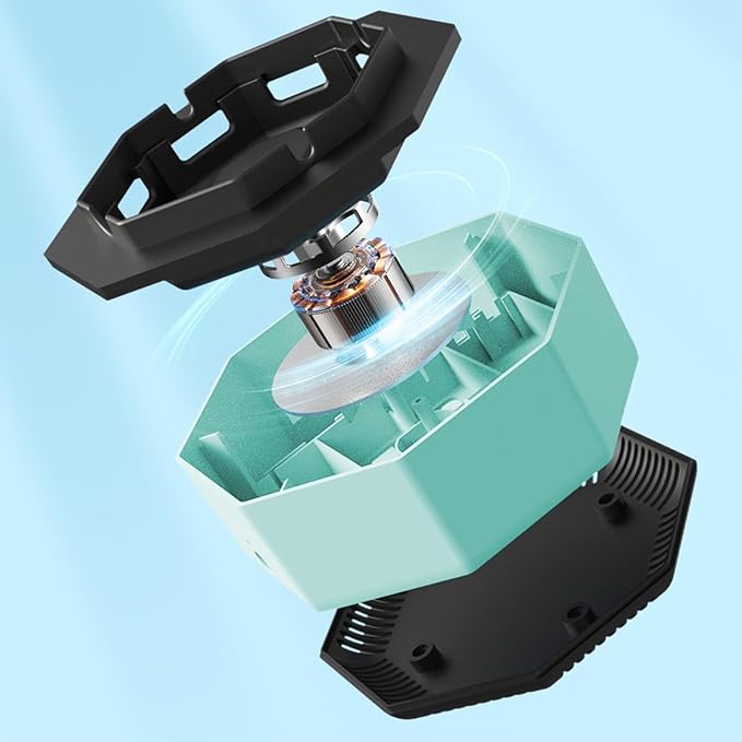 Ashtray Air Purifier Multifunctional ABS 13x13x7cm Negative Ion Filter - Image 4